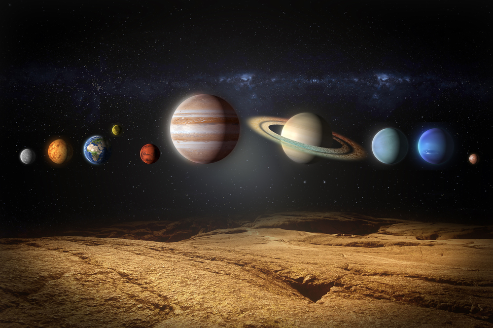 astros, planetas