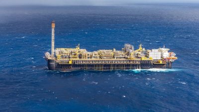 Plataforma P-66 da Petrobras