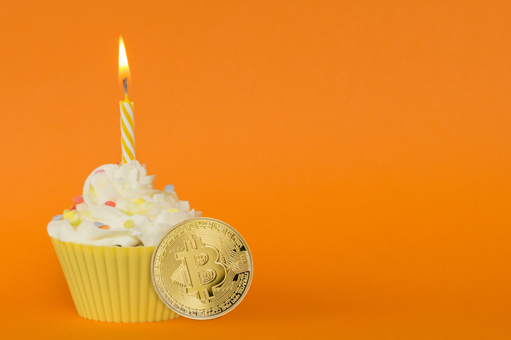 Bitcoin cupcake