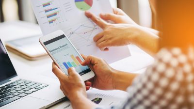 balanços/ empresas / números