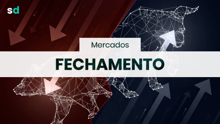 Selo Mercados FECHAMENTO Ibovespa dólar
