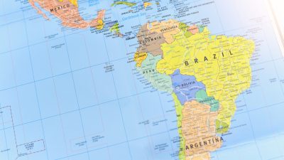 Mapa da América Latina