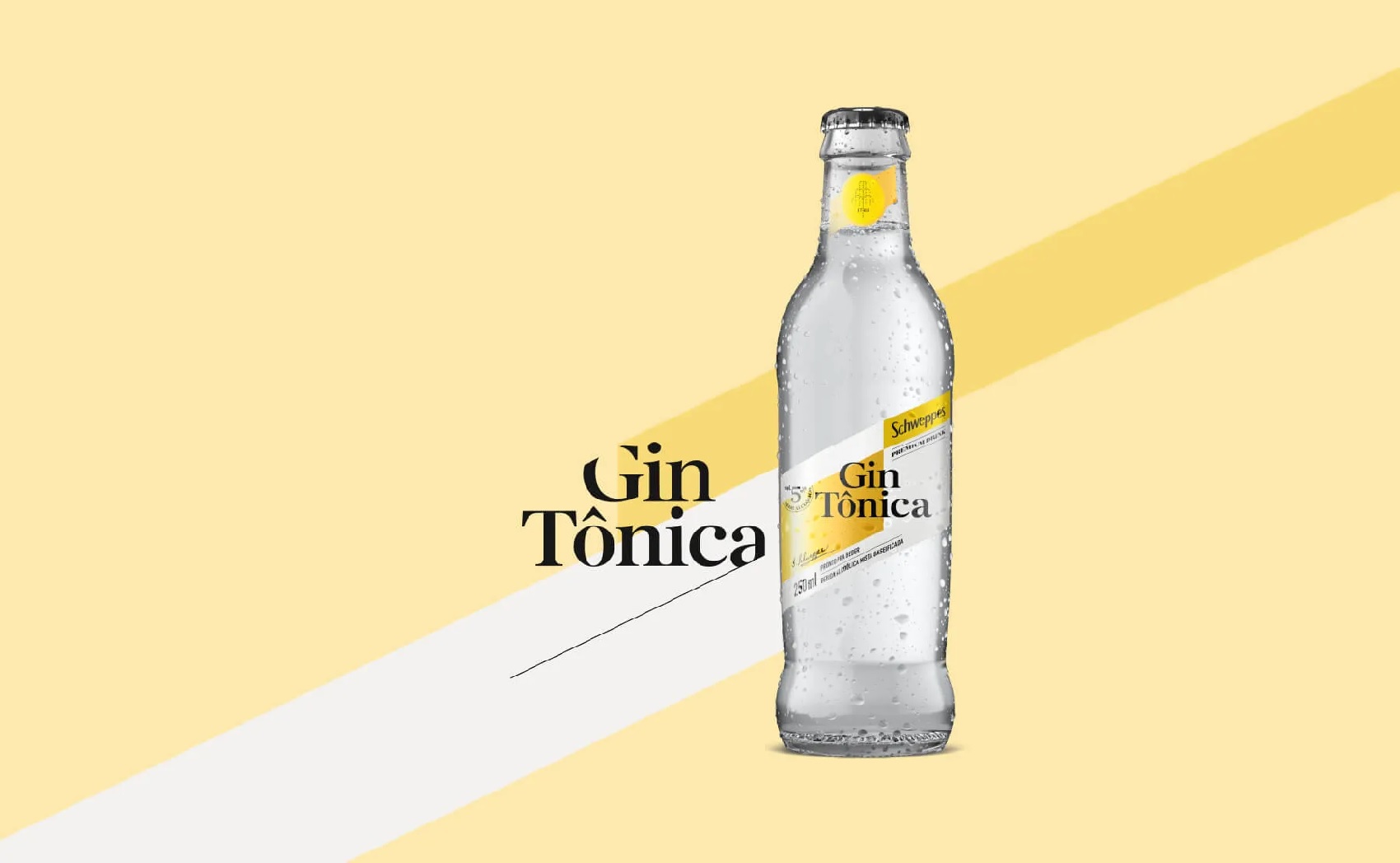 Schweppes Gin Tônica, da Coca-Cola