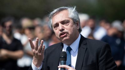 Alberto Fernández, presidente da Argentina