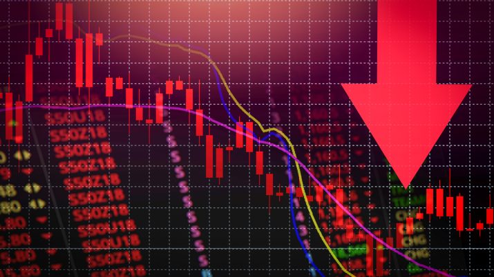 Ibovespa mercados em queda
