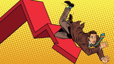 Ibovespa mercados em queda