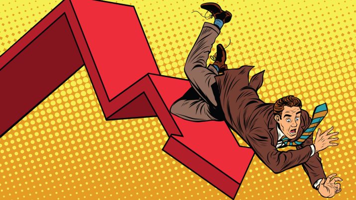 Ibovespa mercados em queda