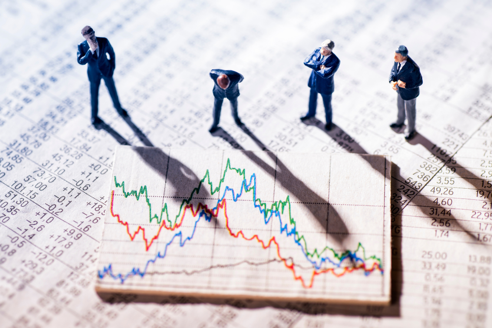 ações gráficos empresários bolsa