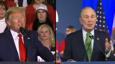 trump e bloomberg