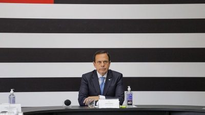 O governador de São Paulo, João Doria (PSDB)