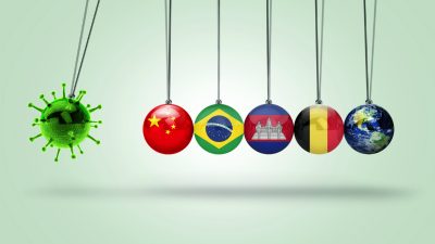 Coronavírus derruba países