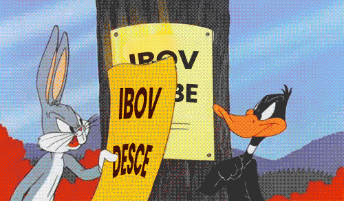 Ibovespa sobe Ibovespa desce