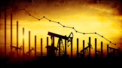 Petróleo em queda