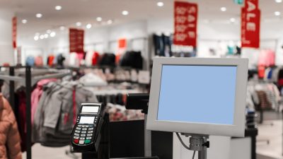 terminal de venda em varejista