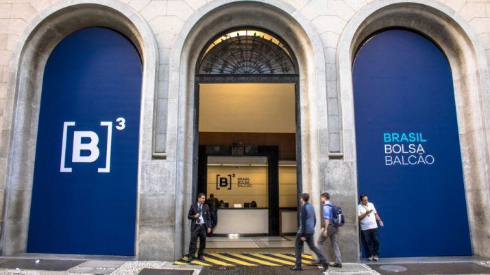 Sede da B3 (B3SA3), no centro da capital paulista