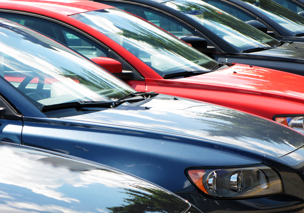 carro novo, carros em pátio de montadora