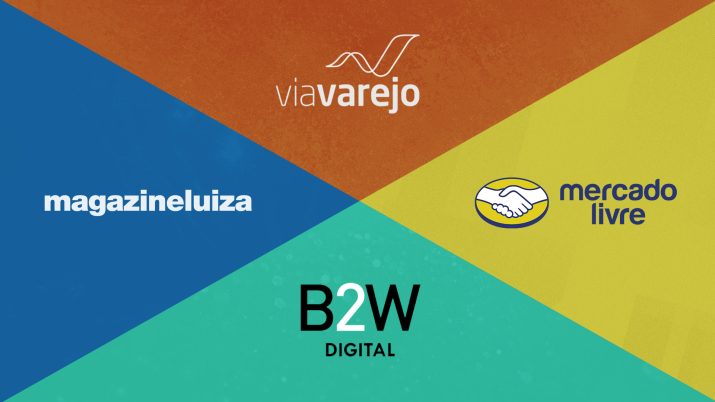 Mercado Livre - B2W - Magazine Luiza - Via Varejo
