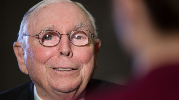 Charlie Munger, vice-presidente da Berkshire Hathaway e braço direito de Warren Buffett