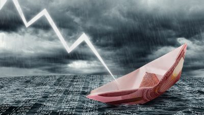 tempestade na bolsa