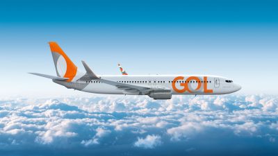 Avião da companhia aérea, Gol