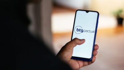 BTG Pactual Digital em tela de celular