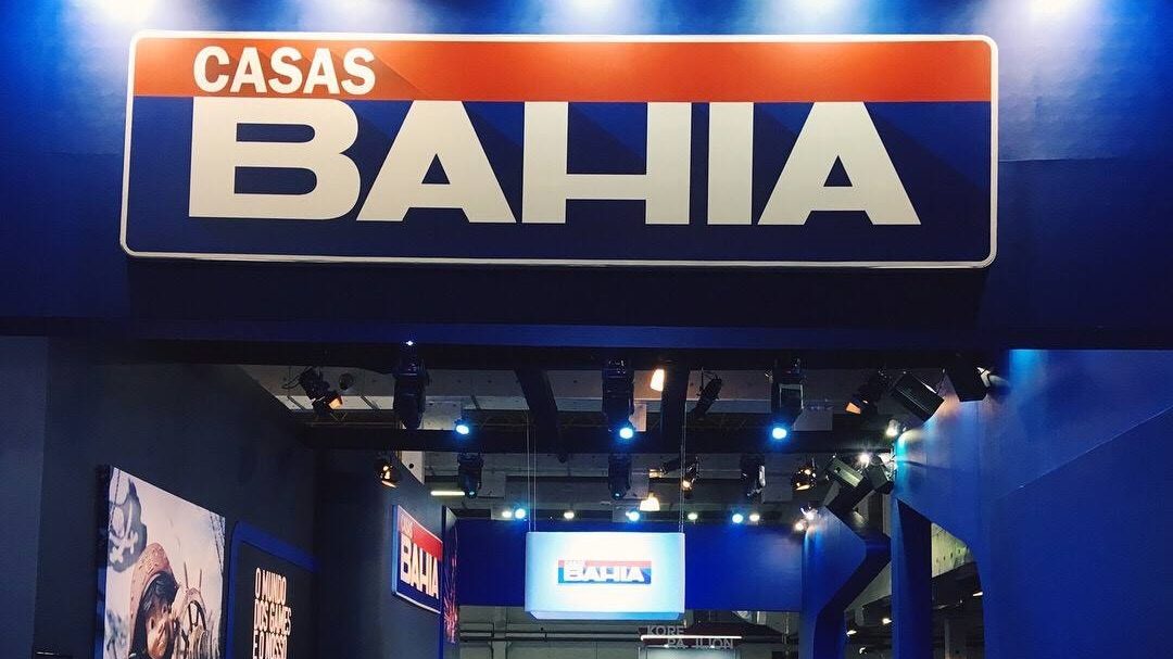 Fachada da Casas Bahia, marca da Via (VIIA3)