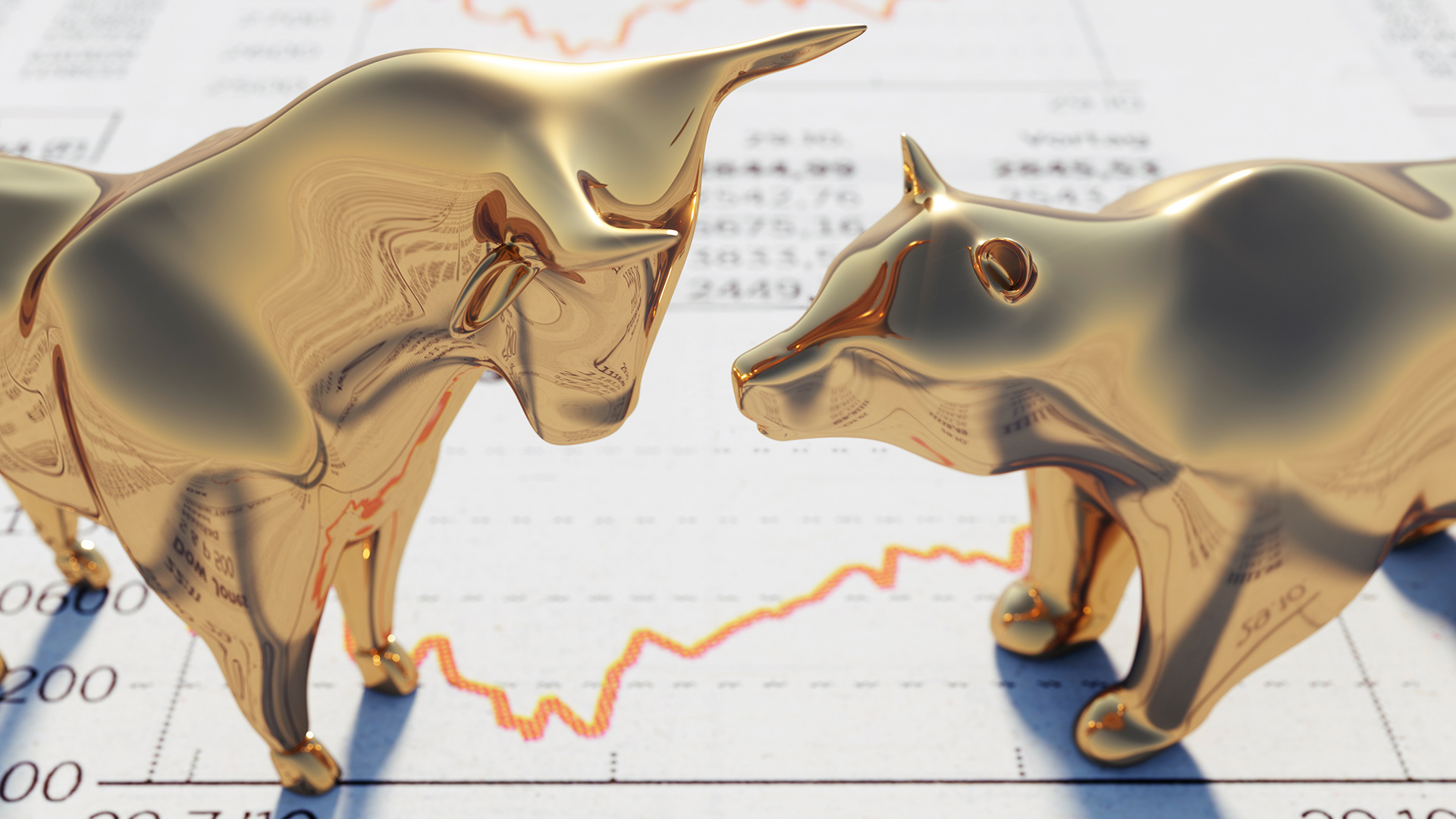 Selo Mercados Touro e Urso Ibovespa