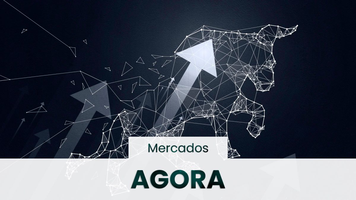 Selo Mercados Touro Alta Ibovespa Bolsas AGORA