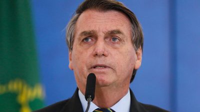 O ex-presidente Jair Bolsonaro