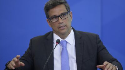 Roberto Campos Neto, durante solenidade de lançamento do crédito imobiliário com taxa fixa e sem correção, da Caixa Econômica Federal (CEF), no Palácio do Planalto, em Brasília (DF).
