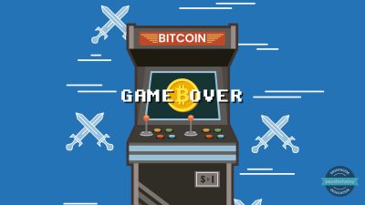 Bitcoin Game Over Fliperama