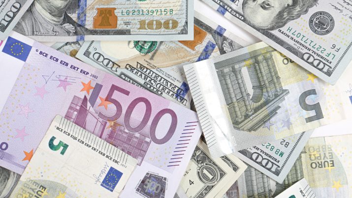 dólar e euro
