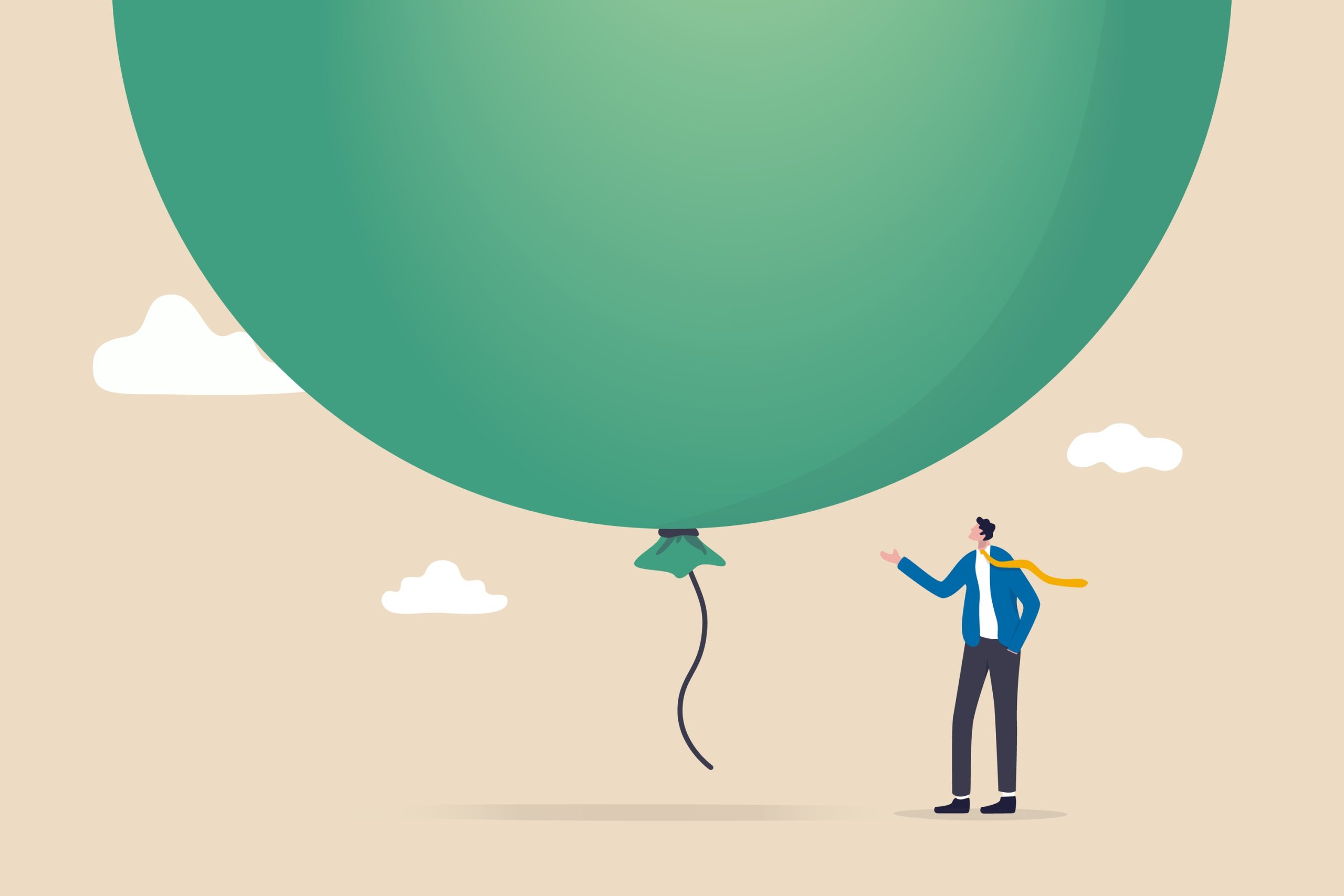 Uma grande bolha no mercado financeiro