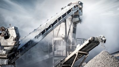 fábrica de produção de cimentos