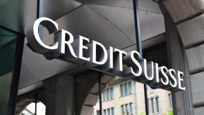 Fachada do Credit Suisse, que gere fortunas e fundos imobiliários, como o HGLG11, no Brasil