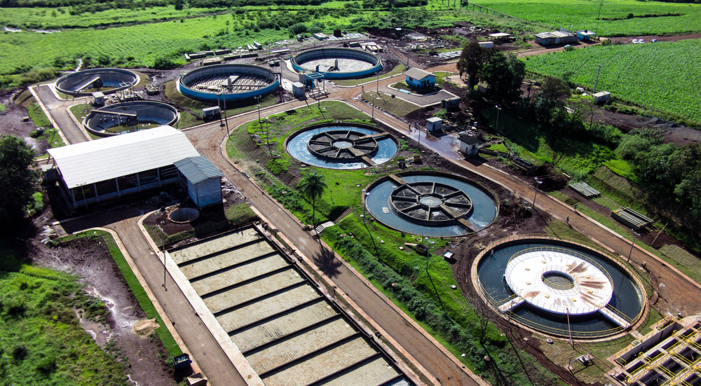Estação de tratamento de esgoto