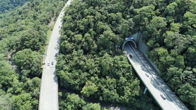 Sistema Anchieta-Imigrantes, administrado pela Ecorodovias