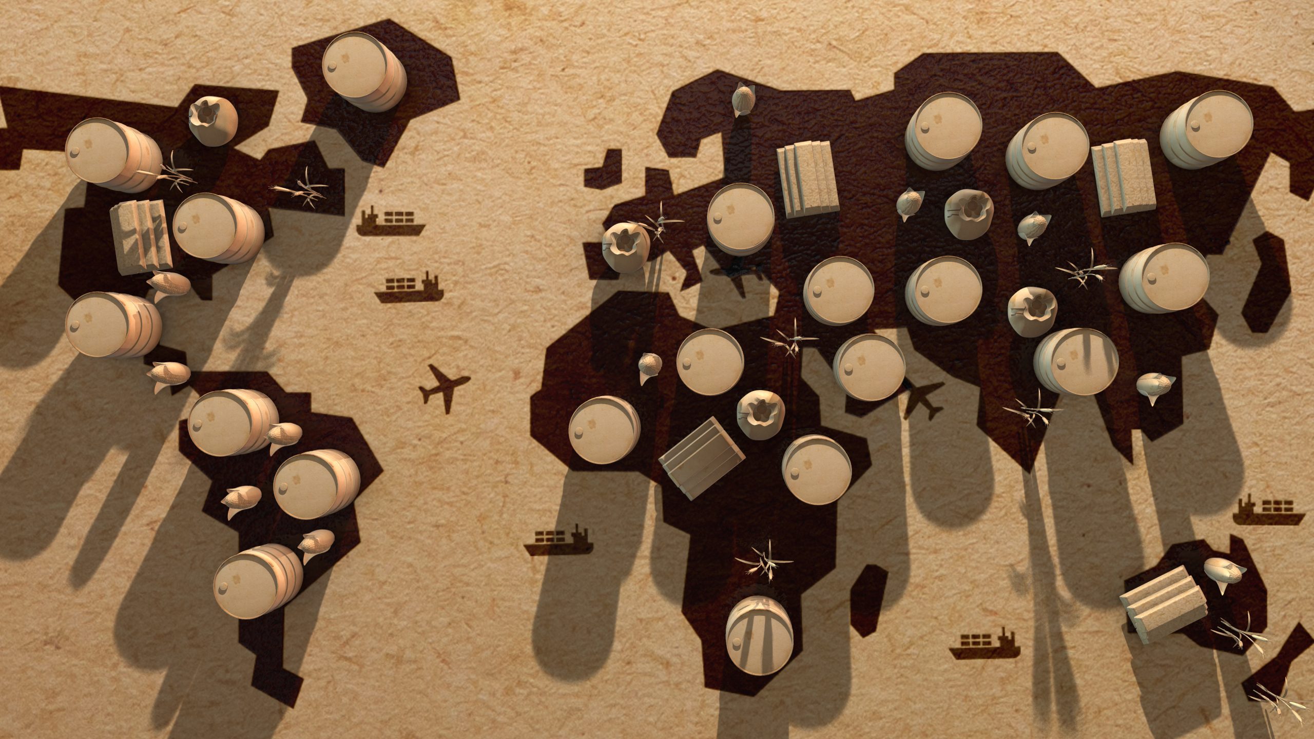 Global,Natural,Resources,Commodity,Trade,With,Exchange,Of,Futures,Contracts