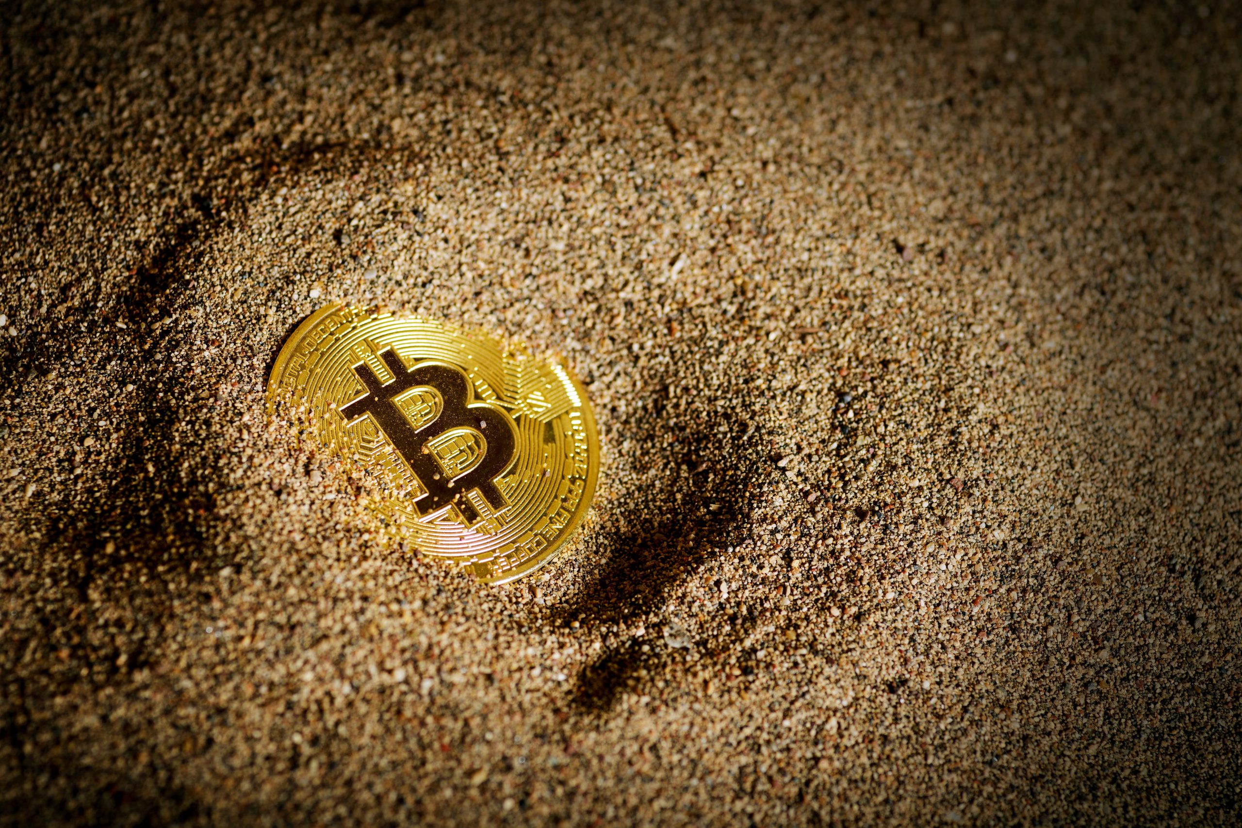 Bitcoin na poeira