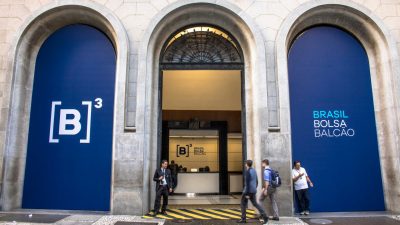 Sede da B3, dona da bolsa de valores brasileira
