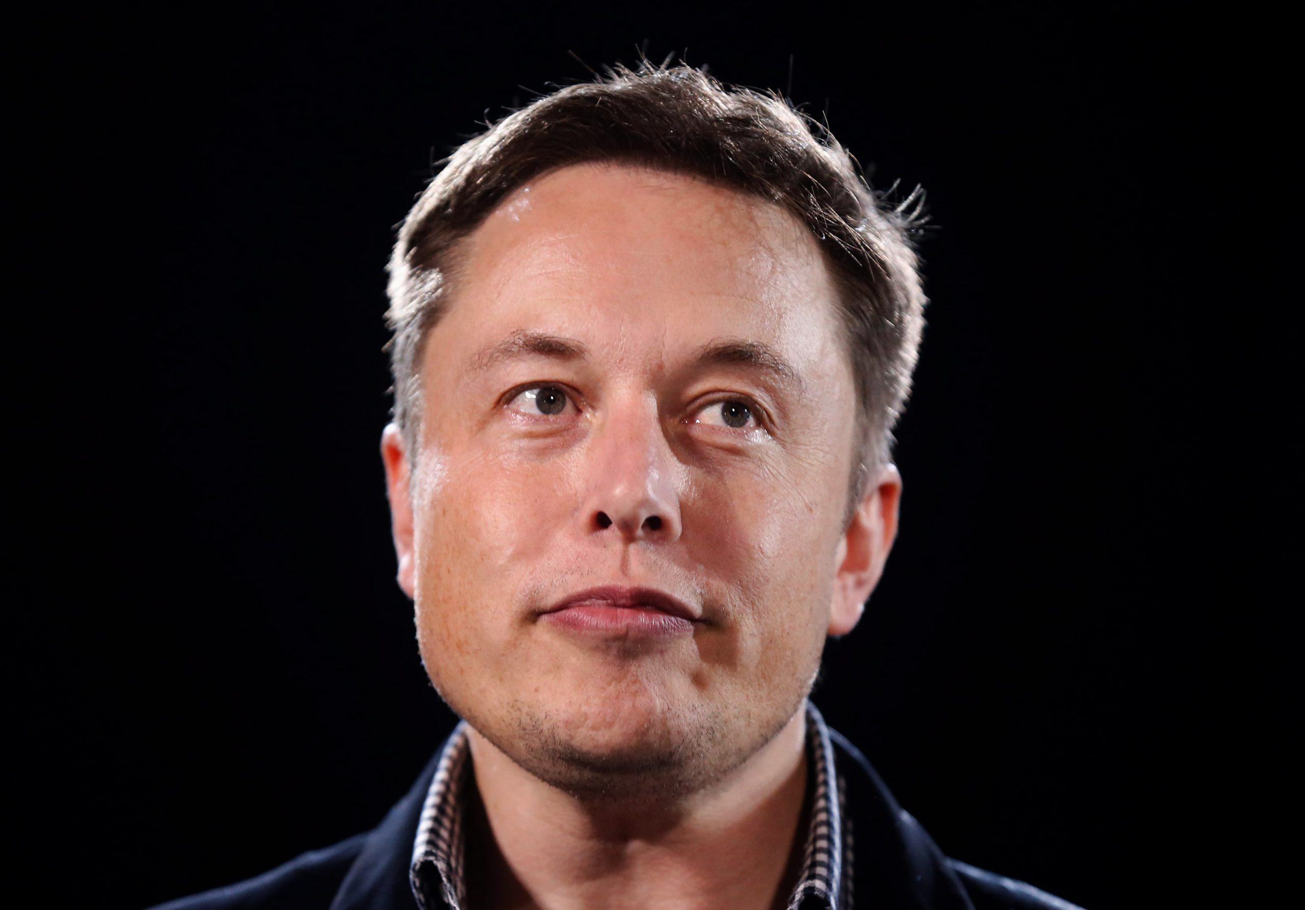 Retrato de Elon Musk