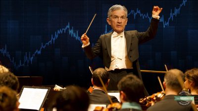 Jerome Powell, presidente do Federal Reserve, guiando os mercados