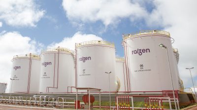Base da Raízen em Rondonópolis (MT)