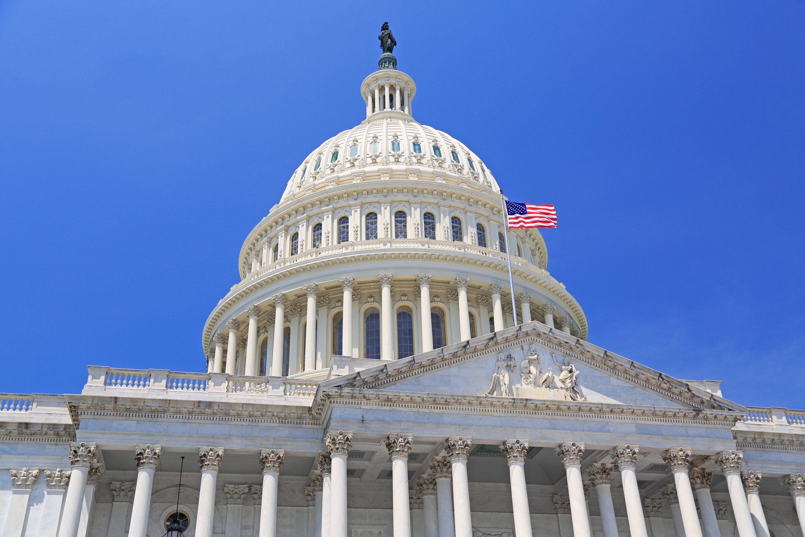 Capitólio dos Estados Unidos, onde se reúne o Congresso americano