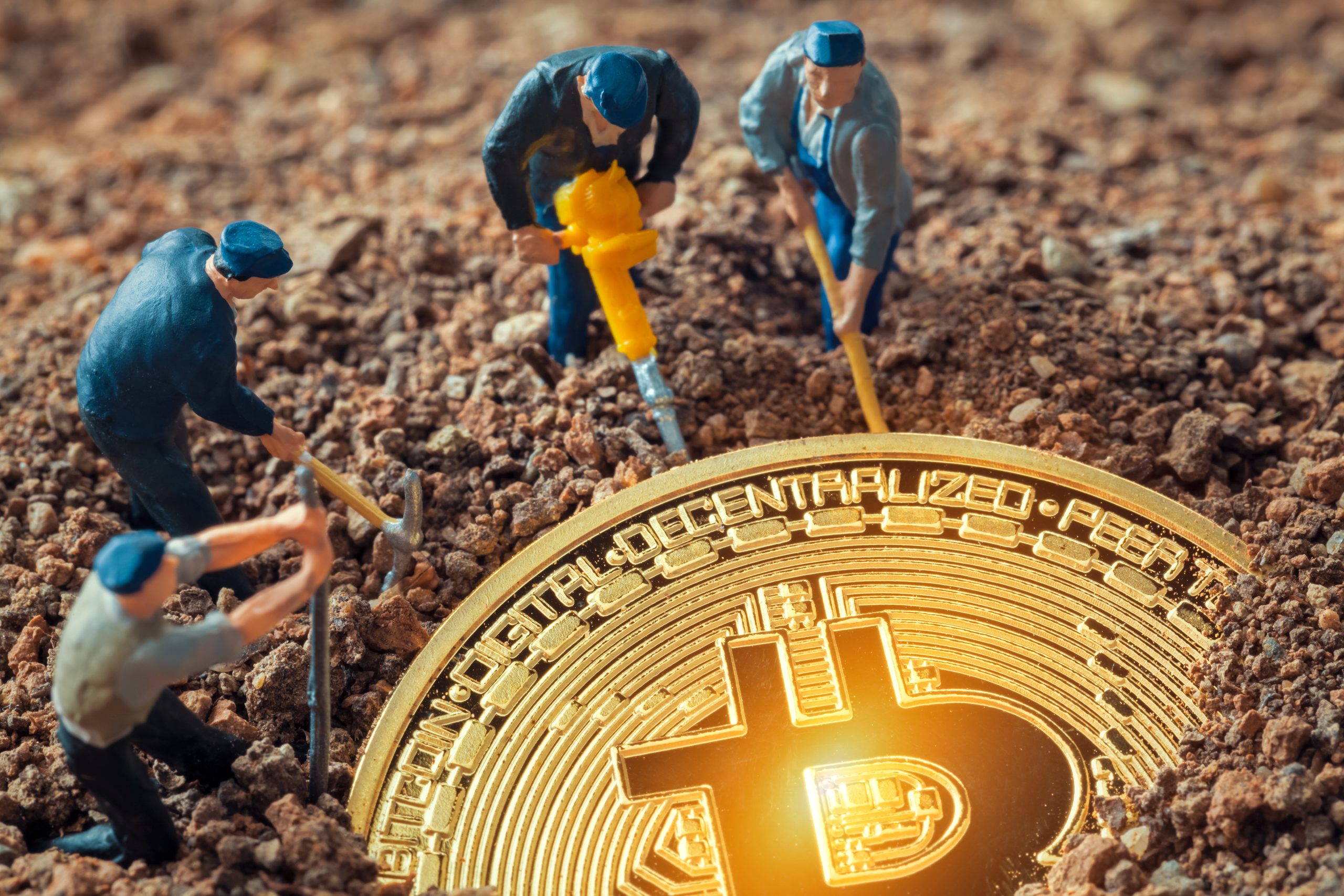 mineração de criptomoedas bitcoin (BTC)