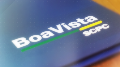 Cartão com a logo do Boa Vista