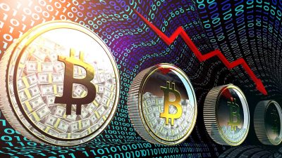 Bitcoin hoje caminhando para um túnel