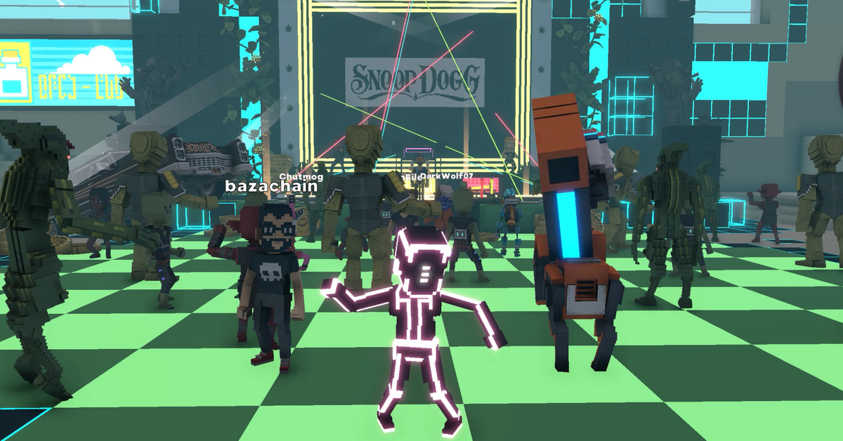 Show do Snoop Dogg no metaverso da The Sandbox