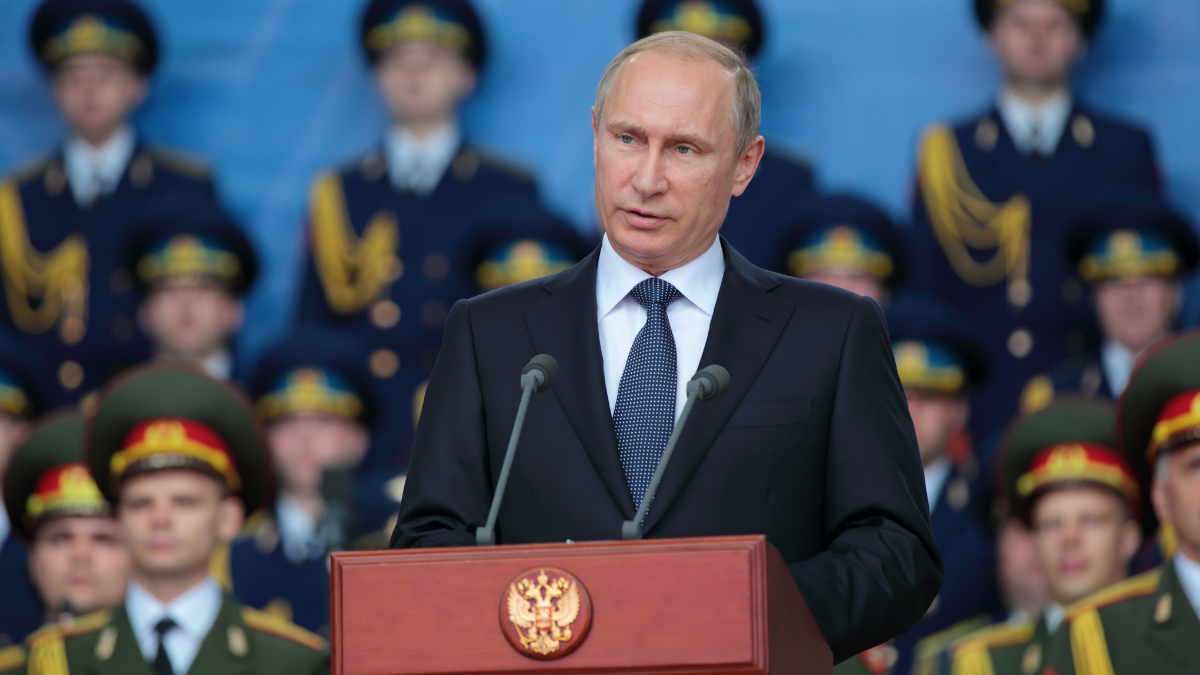 O presidente da Rússia, Vladimir Putin