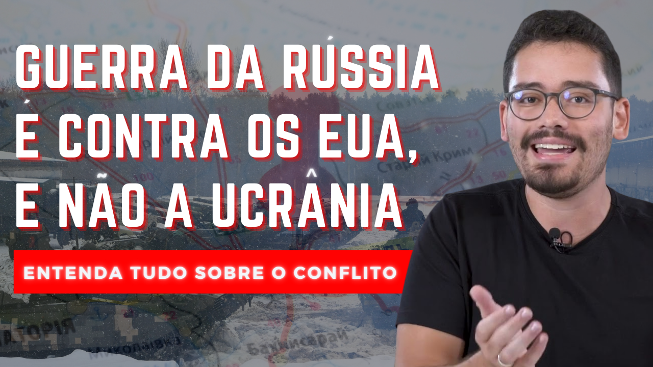 O alvo dos bombardeios é a Ucrânia, mas a guerra da Rússia é contra os Estados Unidos